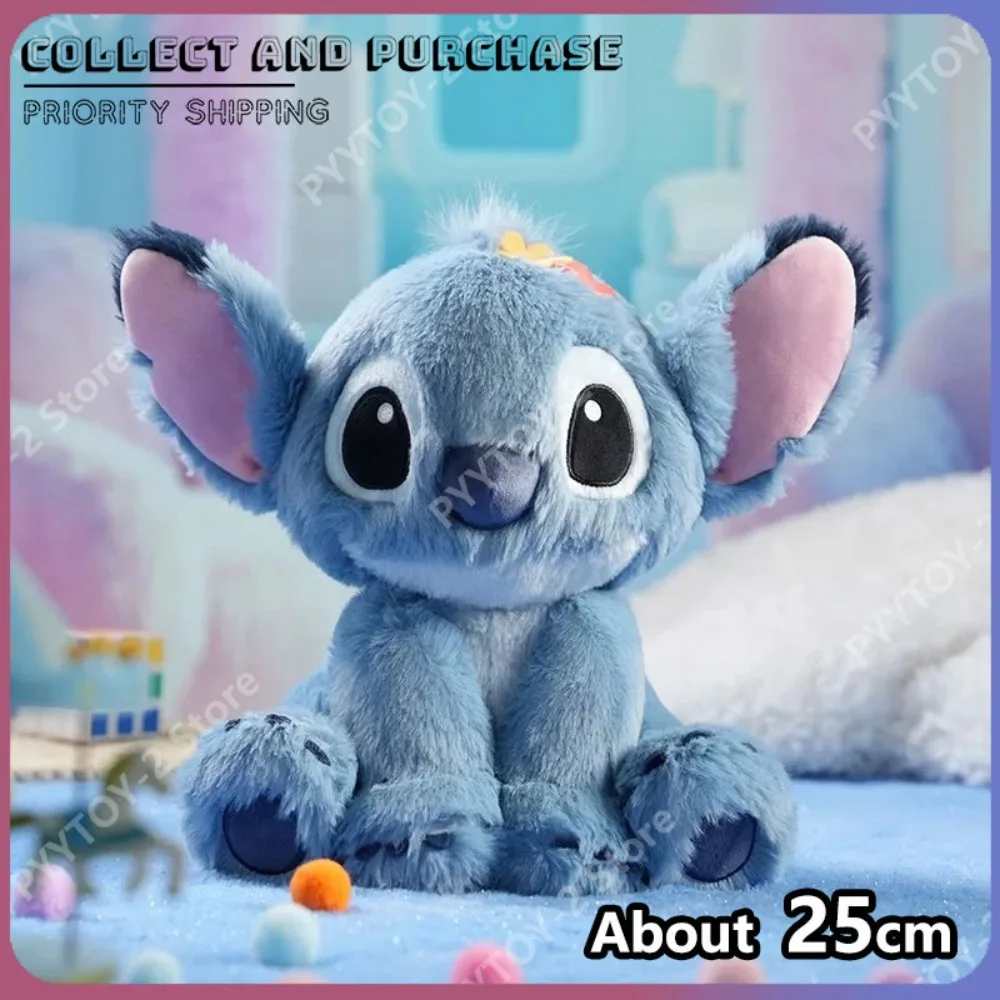 

Плюшевые куклы Disney Stitch, мягкая игрушка Лило и Стич, милая мультяшная плюшевая игрушка, кукла-компаньон для сна, подушка-игрушка, подарки на день рождения, игрушки