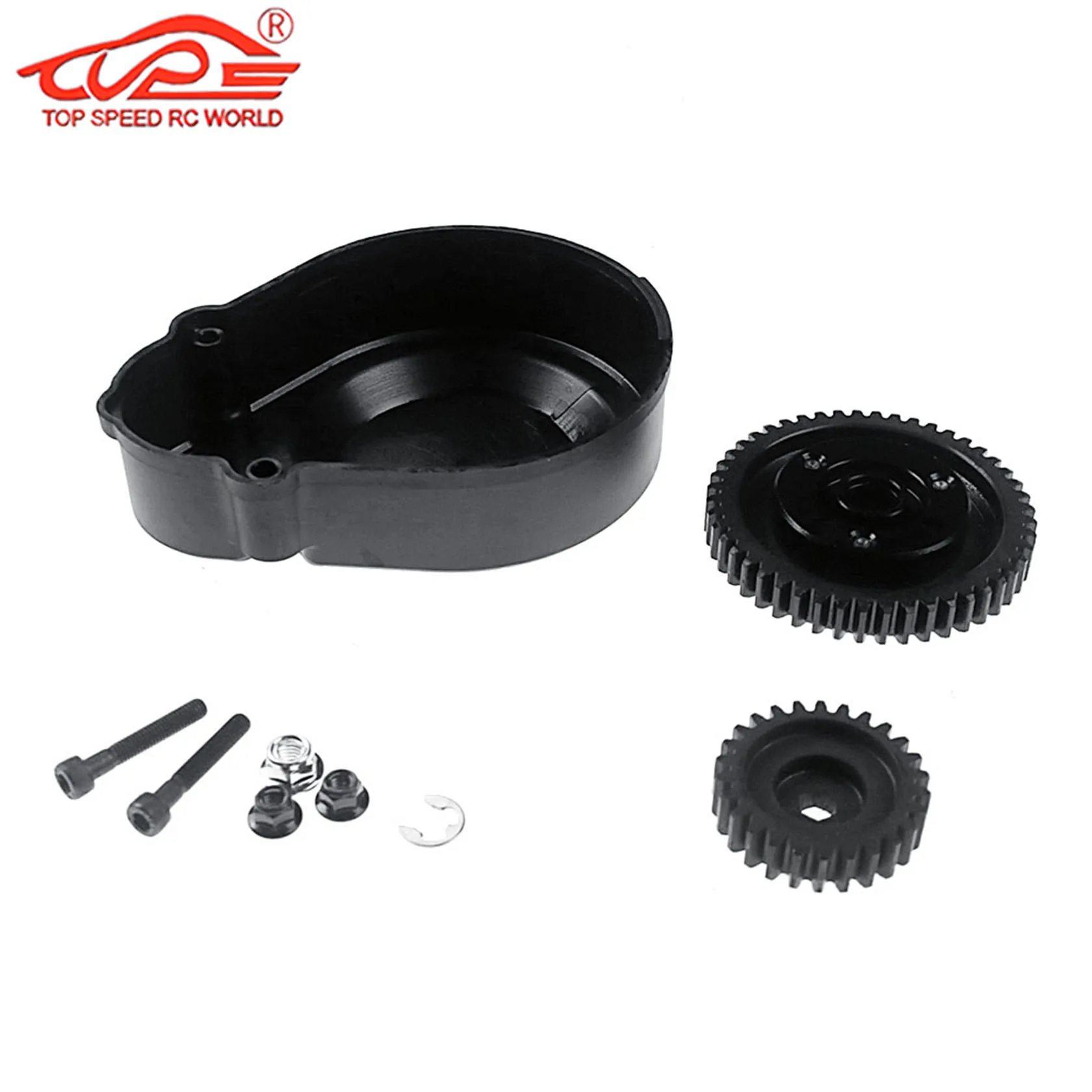 Metal Super High Speed Gear Kit 48T/26T or With One-piece Clutch Cup for 1/5 HPI ROVAN ROFUN KM BAJA 5B 5T 5SC TRUCK Rc Parts