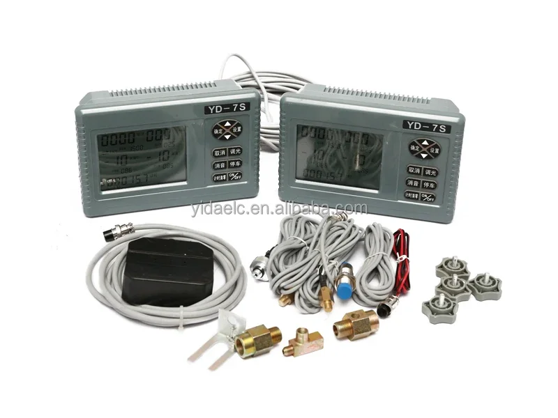 SZGCC Marine YD-77S New Style diesel Engine Monitor  LCD Display Speed Water Oil  Temperature Voltage and Timing