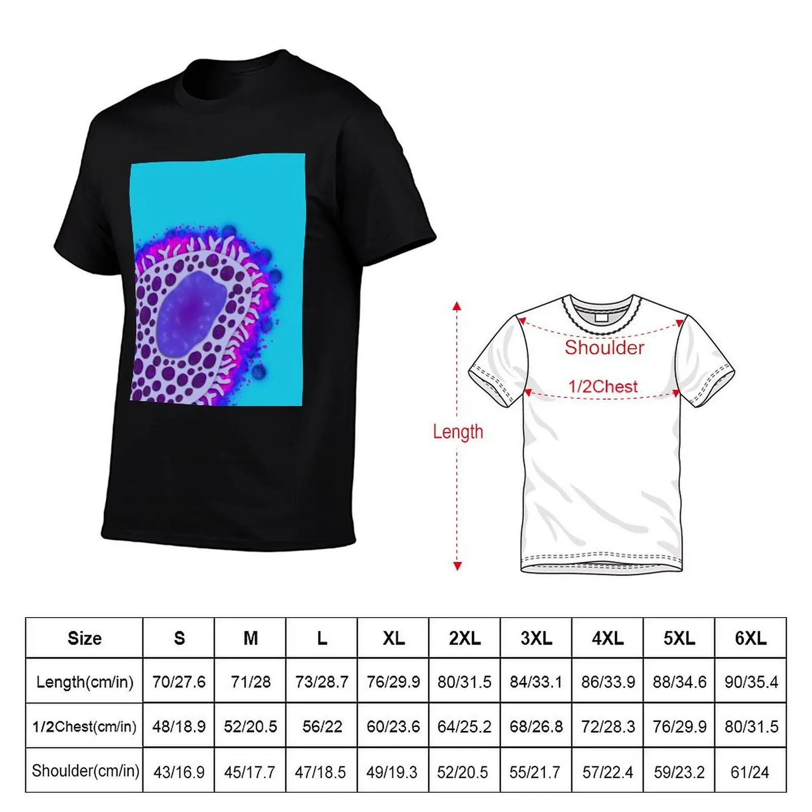 Mast Cell T-Shirt quick-drying animal prinfor boys new edition man clothes men graphic t shirts