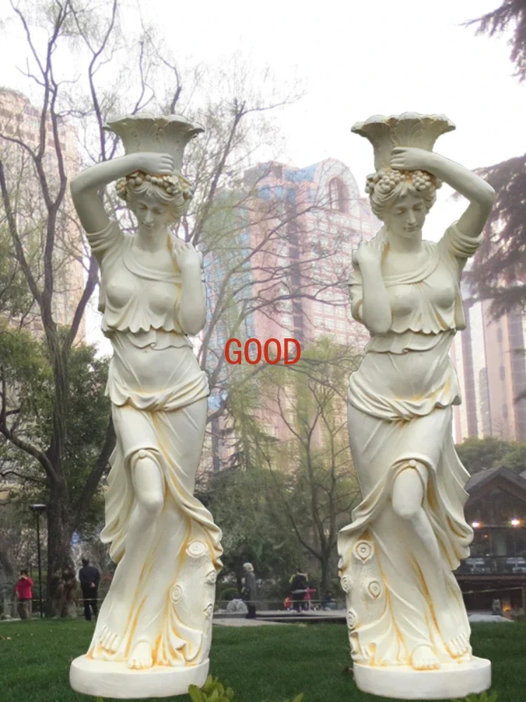 Floor Ornaments Garden Courtyard Foyer Figure Model Landscape Decorations