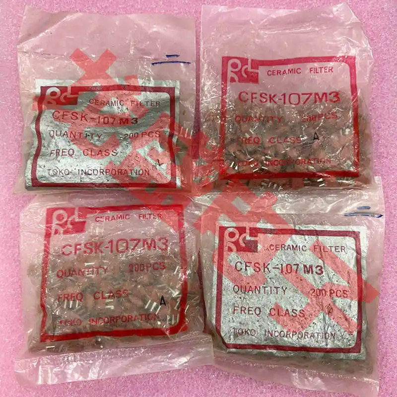 50PCS/new original ceramic CFSK-107M3 bandwidth 180KHZ ceramic filter 10.7M 10.7MHZ SKM3 crystal oscillator