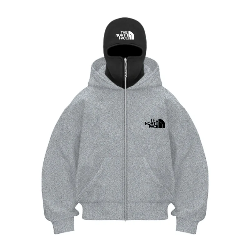 2025 otoño e invierno nueva ropa deportiva casual para hombres y mujeres, con diseño de máscara con capucha, deportiva y de moda de talla grande con capucha