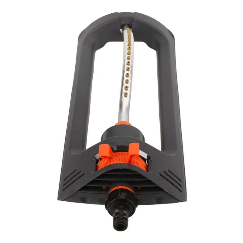 

Mini Oscillating Sprinkler Adjustable Automatic Garden Sprinkler 19 Holes Rotating Lawn Sprinkler for Outdoor Yard Garden