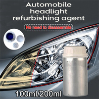 50/100/200ml Universal Car Headlight Restoration Liquid Car Headlamp Lens Refurbished Liquid Car Headlight Repair Tool