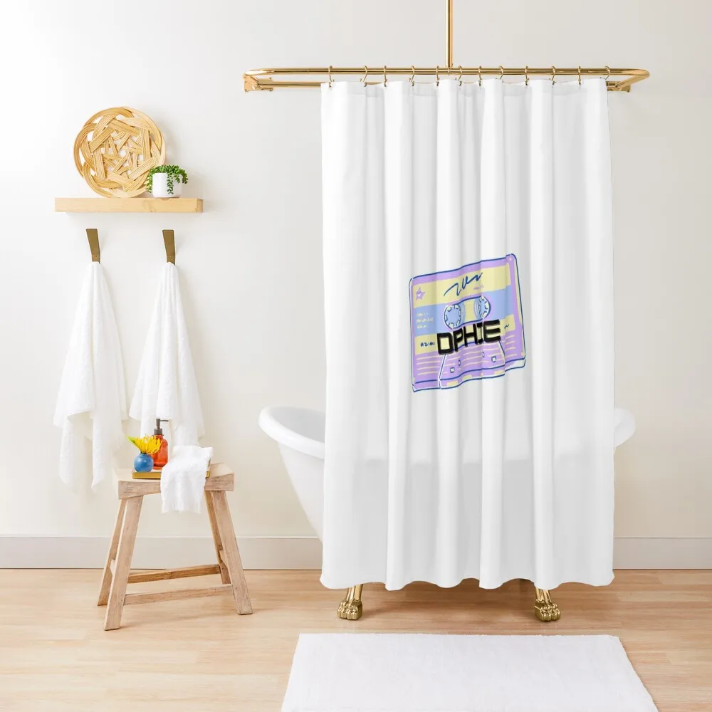 

DEEPH casette tape Shower Curtain Bathroom Decor In The Bathroom Curtain