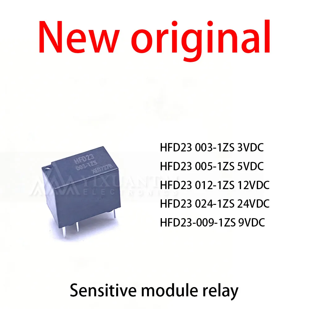 10 шт./лот, новые оригинальные датчики HFD23 003-1ZS 3VDC, HFD23 005-1ZS 5VDC, HFD23 012-1ZS 12VDC, HFD23 024-1ZS 24VDC, HFD23-009-1ZS 9VDC Sensiti