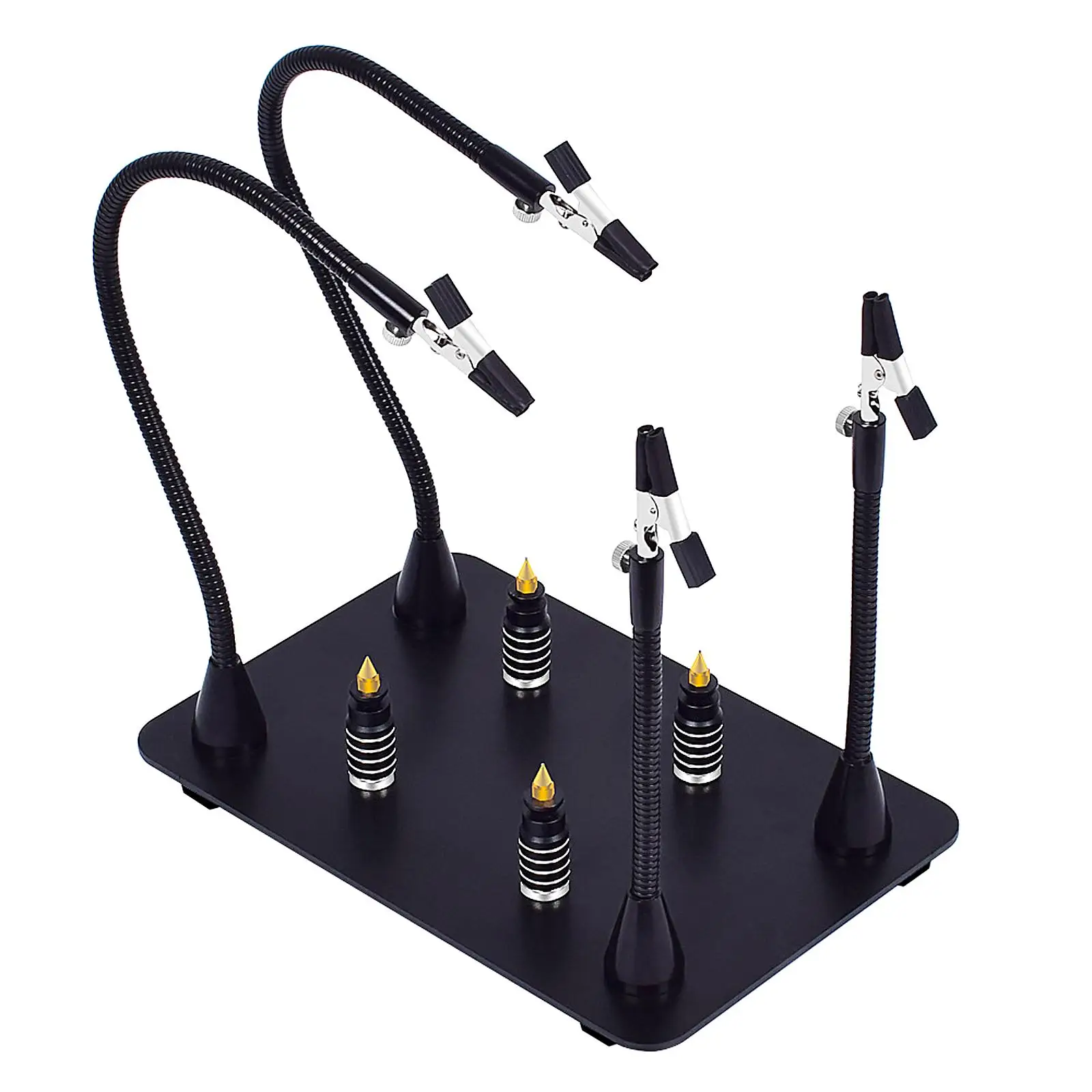 Helping Hands Soldering Board Holder with Adjustable Alligator Clips Helping Station Helping Hand for Soldering Workshop