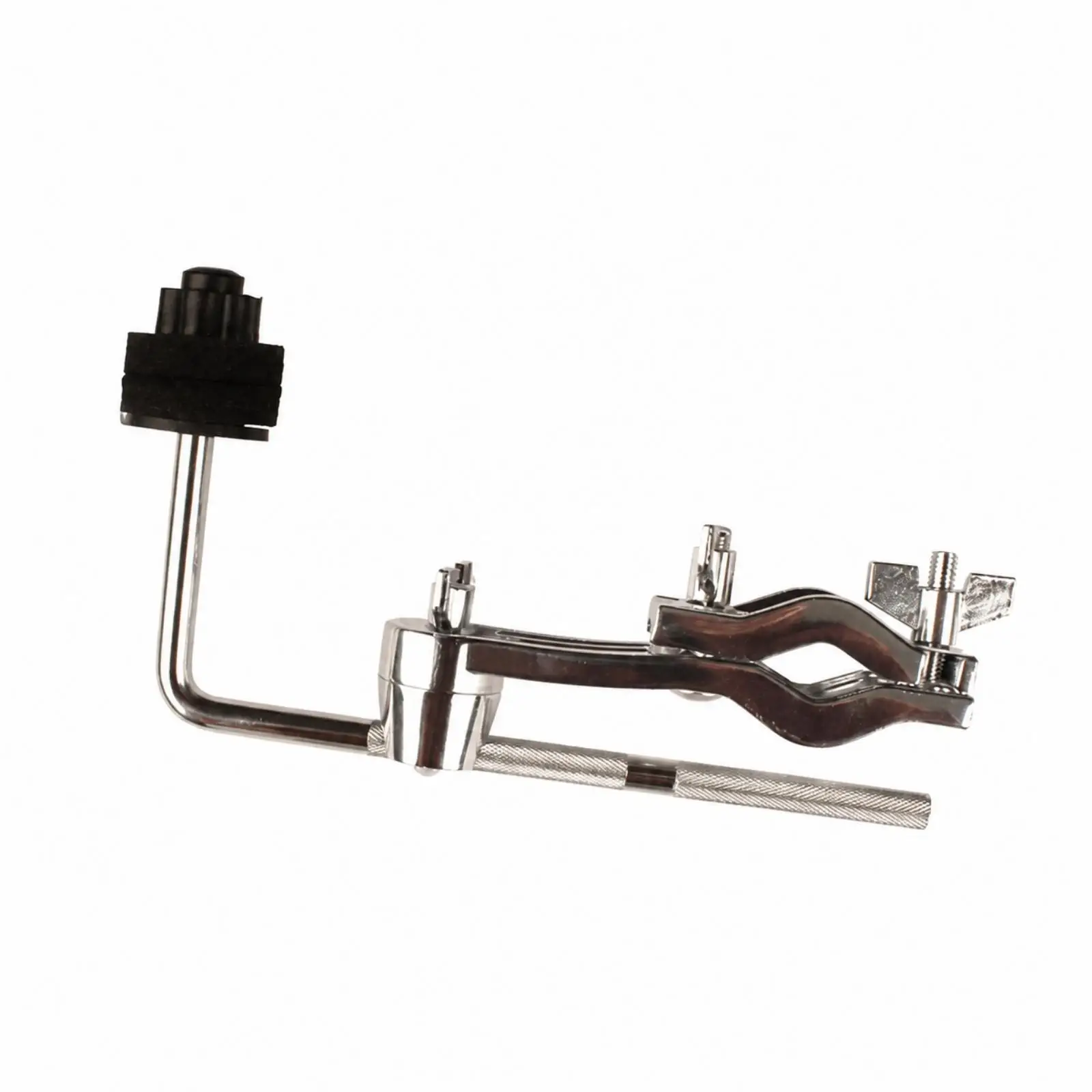 Percussion Cymbal Extension Holder Drum Clamp Mount for Hardware Rack Accessory Electroplated Metal for Drum Kit