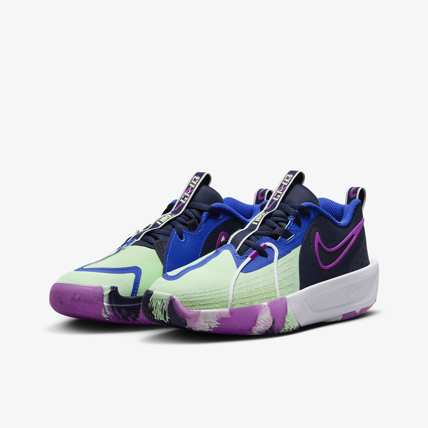 

Nike Authentic New GS Girls Big Kids Баскетбольные кроссовки FQ2784-400