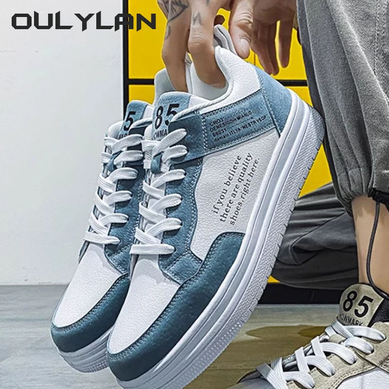 Fashion Women Comfortable 2024 Wear-resistant Sneakers Casual Shoes Leather Men Non-slip Flat Slip-on Spring Autumn Couple Shoes