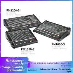PM1000-3/PM1600-3/PM 2200-3/PM600-2 Dual DSP Mixer Mixer Stage Mixer with Power Amplifier