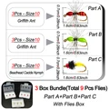 9Pcs-3 Boxes Bundle