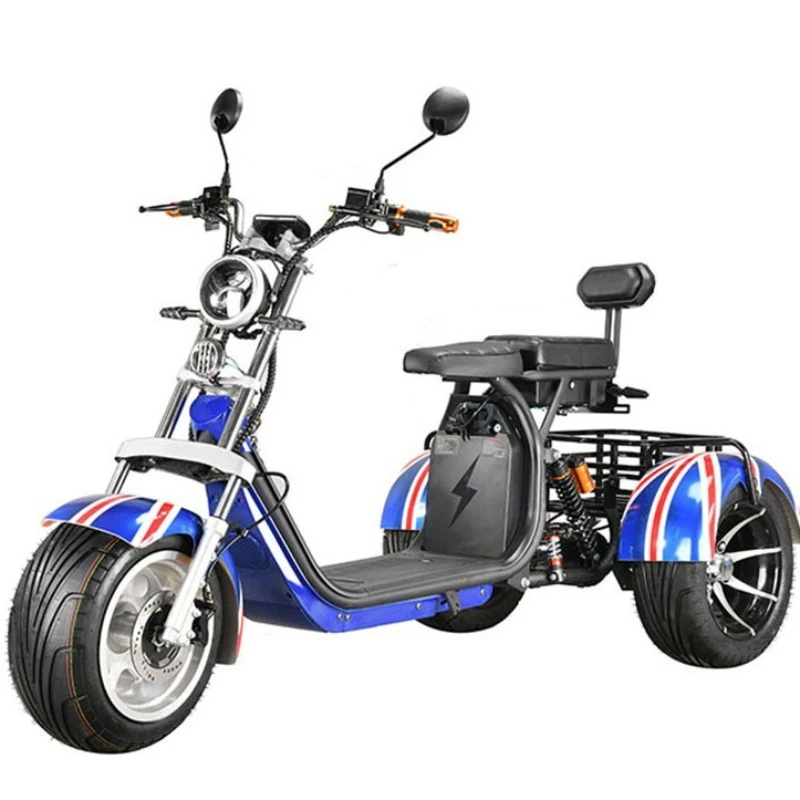 

Electric tricycle Household battery car Pull goods Climbing scooter