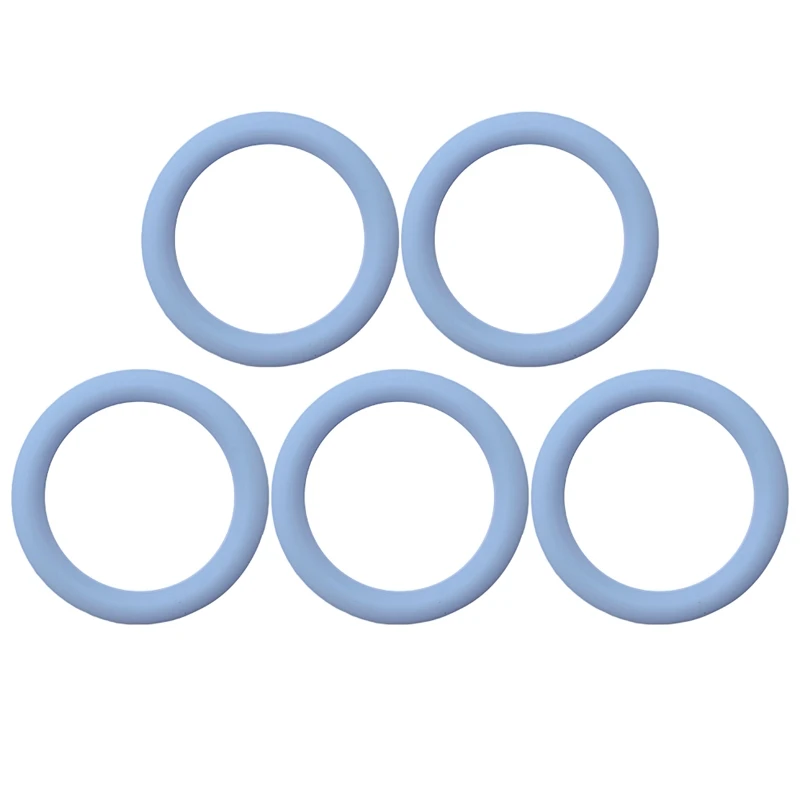 5 Teil/los Multi Farben Weichen Silikon Baby Dummy Schnuller Halter Clip Adapter Ringe – Detail 10
