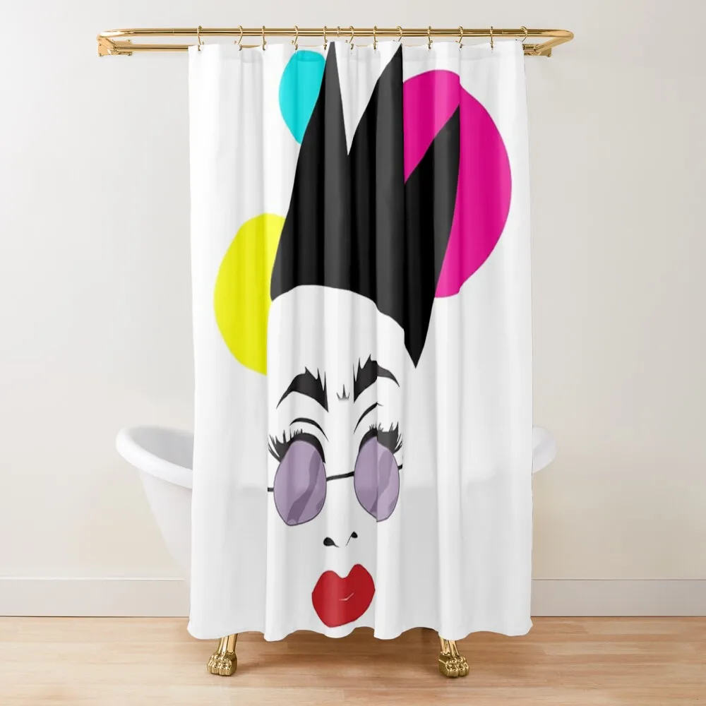 

Sasha Velour Sexy Shower Curtain Bathroom Decor For Shower Elegant Bathroom Waterproof Fabric Shower Curtain