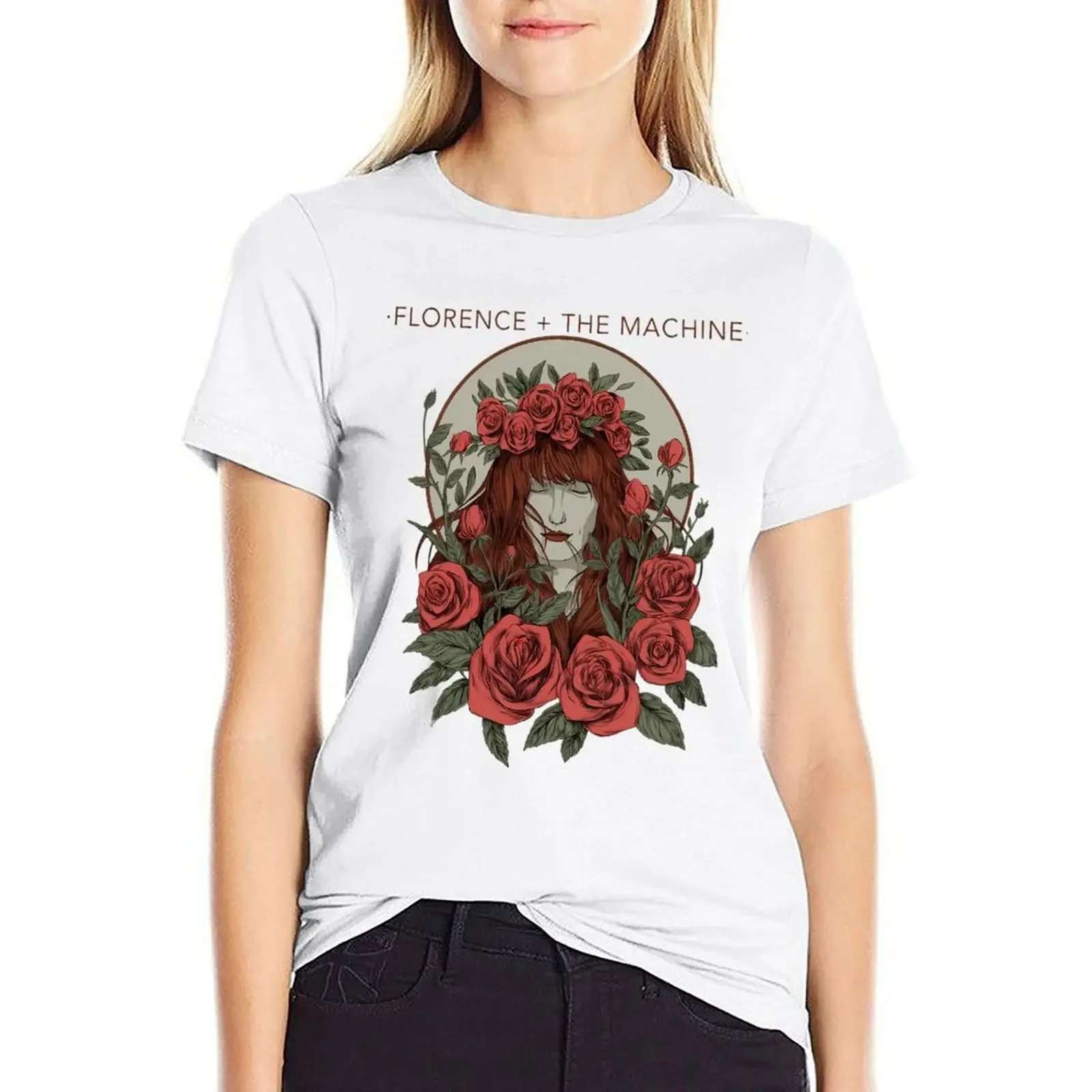 

Florence And The Machine T-shirt animal print shirt for girls shirts graphic tees t-shirt dress for Women graphic