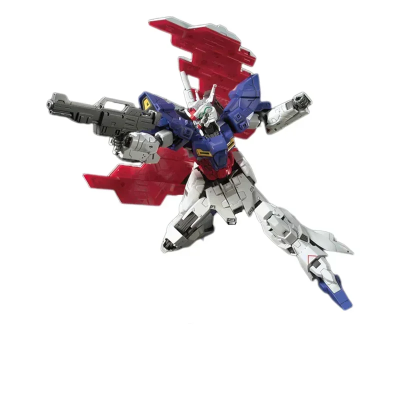 In Stock Original Bandai Gundam HGUC 1/144 AMS-123X-X MOON Assembly Anime Action Figure PVC Model Toy Collectible Hoilday Gifts