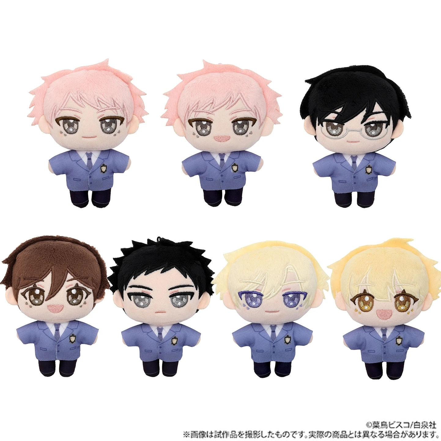 

[Попередний заказ] 12 см MOVIC плюшевые игрушки-подвески аниме Ouran High School Host Club Hikaru Kaoru Kyouya Ootori хлопковая кукла детские подарки