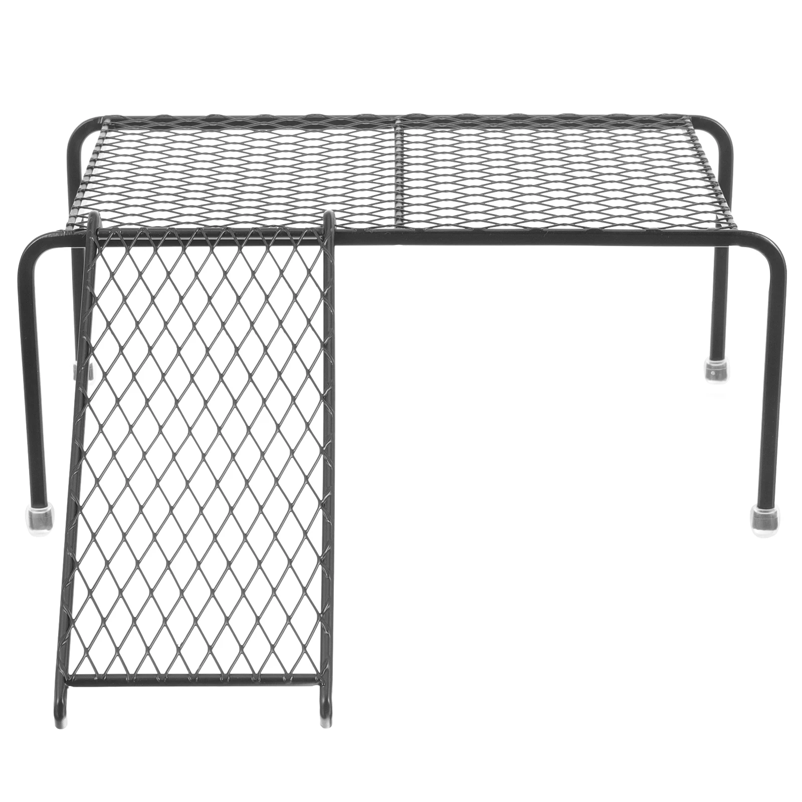 

Pet Feeding Table Chicken Perch Coop Rack Holder Small Ramp Equipment Wrought Iron Feeder Durable Safe Hollow Metal Bracket