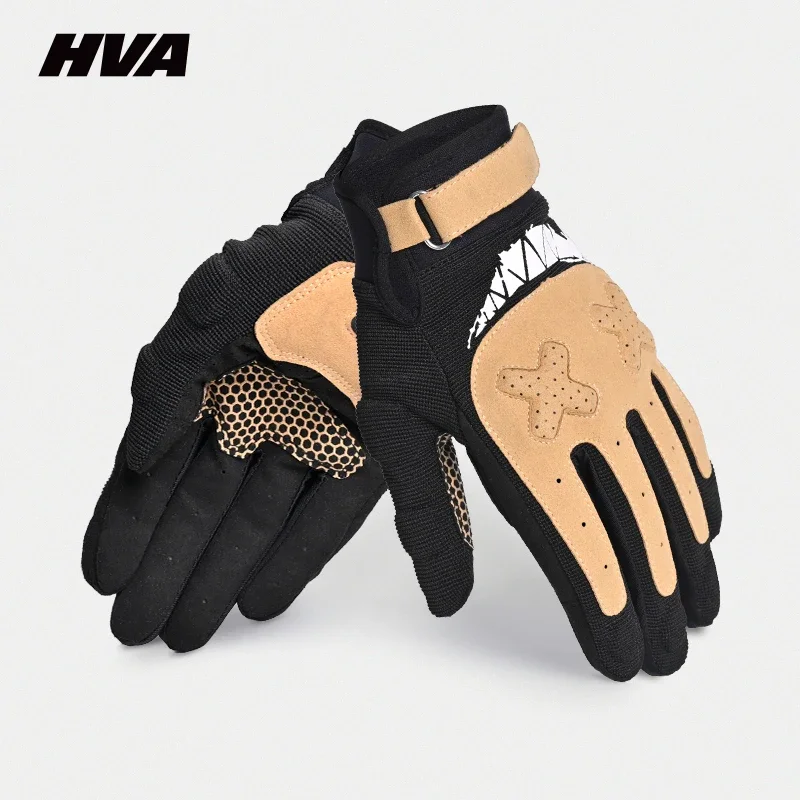 

Motorcycle Gloves Summer Breathable Mesh Moto Bike Cycling Gloves Men Women Touch Screen Motocross Full Finger Gloves XS-XXL