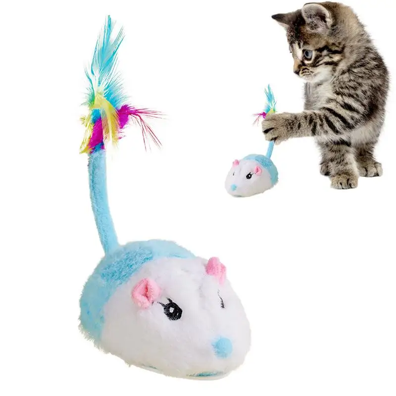 

Cat Toys For Indoor Cats Automatic Moving Electric Fun Soft & Safe Catnip Toy For Cat Kitten Indoor And Outdoor Play