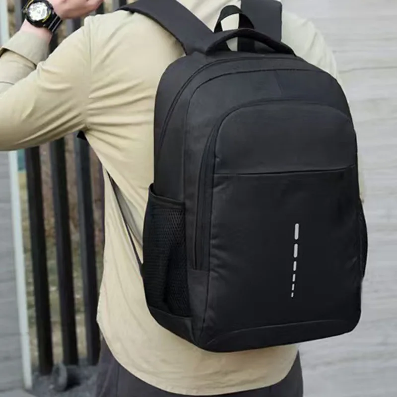 Homefish Mens BackPack Large Capacity Simple Fashion Travel Female Student ComputerBag
