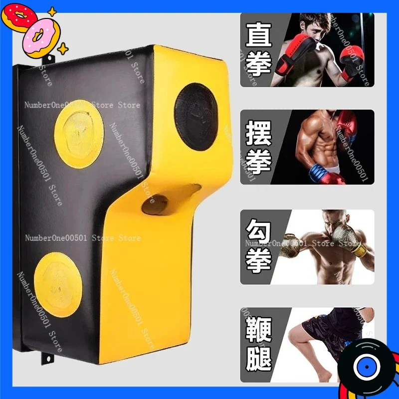 Wall Mounted Punching Target For Boxing MMA Training Multi Angle Hook Strike Points Home Gym Hanging Sandbag Practice