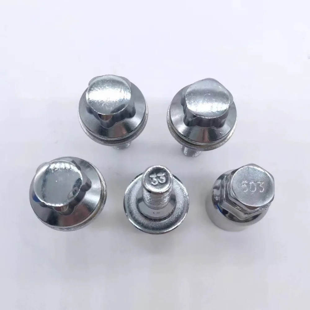 4+1 Wheel Anti-Removal Bolts Screws for Peugeot M12x1.25