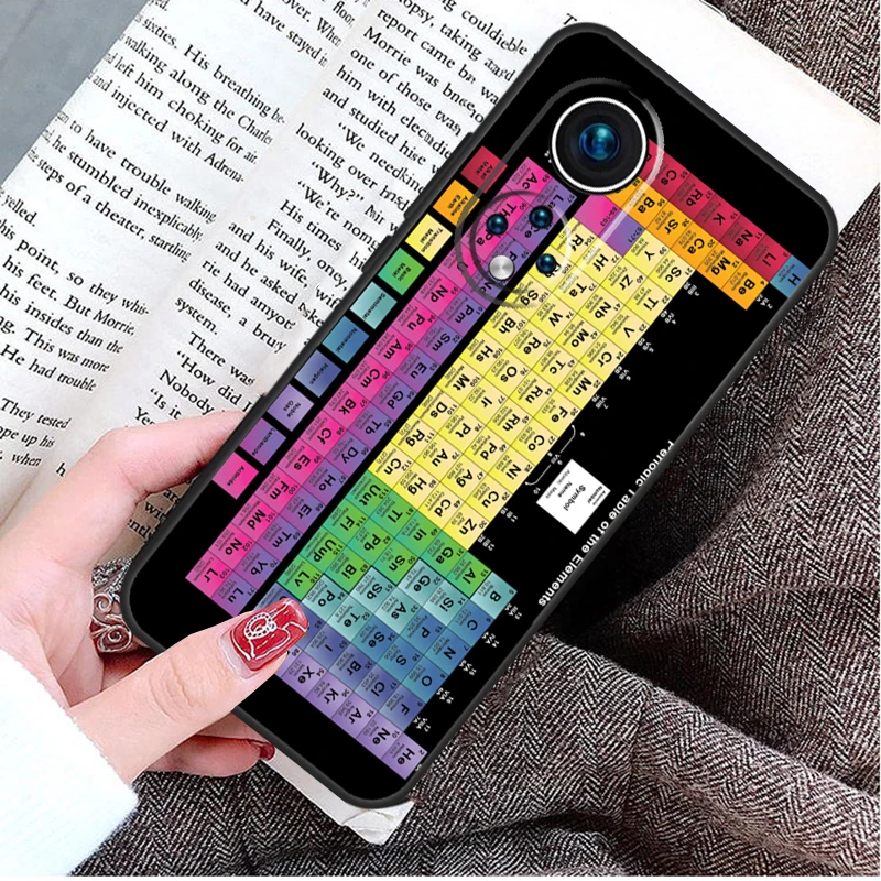 Periodic Table Of Elements Case For Honor Magic 5 Lite 6 Pro 50 70 90 Honor X8b X9b X6 X7 X8 X9 X6a X7a X8a X9a Cover image 2