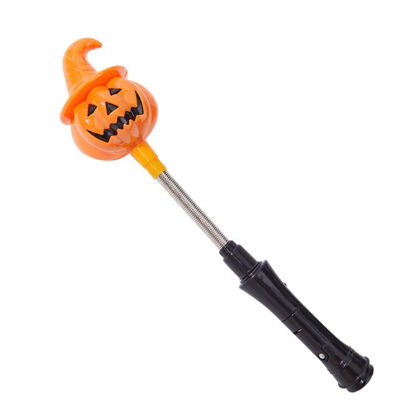 New Halloween Decorations Pumpkin Hand Shaker Halloween Glowing Hand Shaker Day Of The Dead Decoration Halloween Party Toys Gift