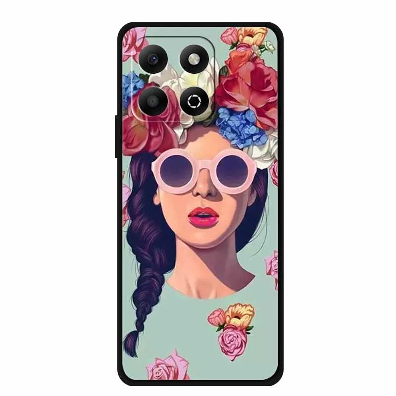 Voor Honor X6b 4G Zachte Zwarte Siliconen Bumper Tpu Telefoonhoesjes Voor Honor X6b 4G Tpu Cover Capa Voor Eer X6b 4G Tpu Schokbestendig