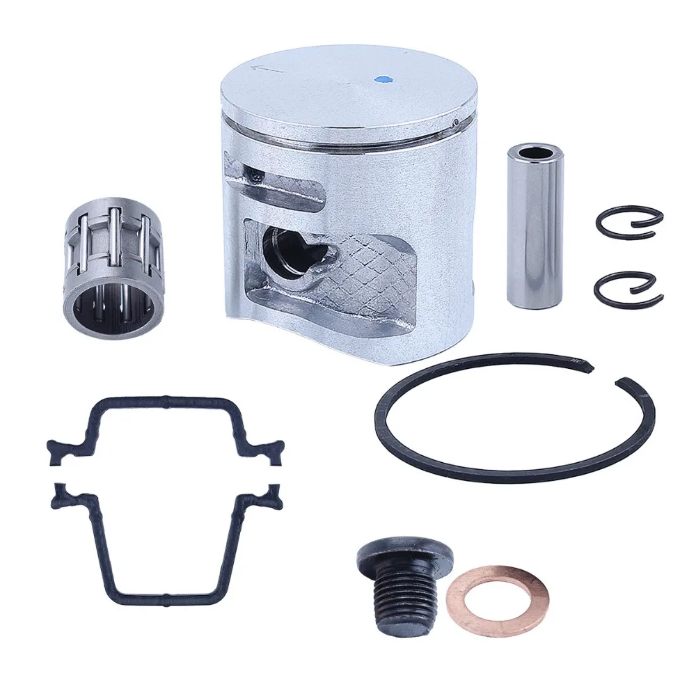 44mm Piston For Husqvarna 445 450 450E Jonsered CS2245 CS2250S Needle Bearing 2