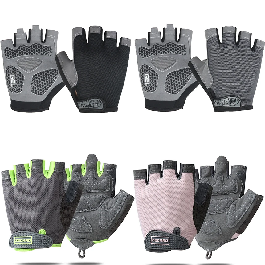 BBEDA gym cycle fishing anti-slip sports half-gloves