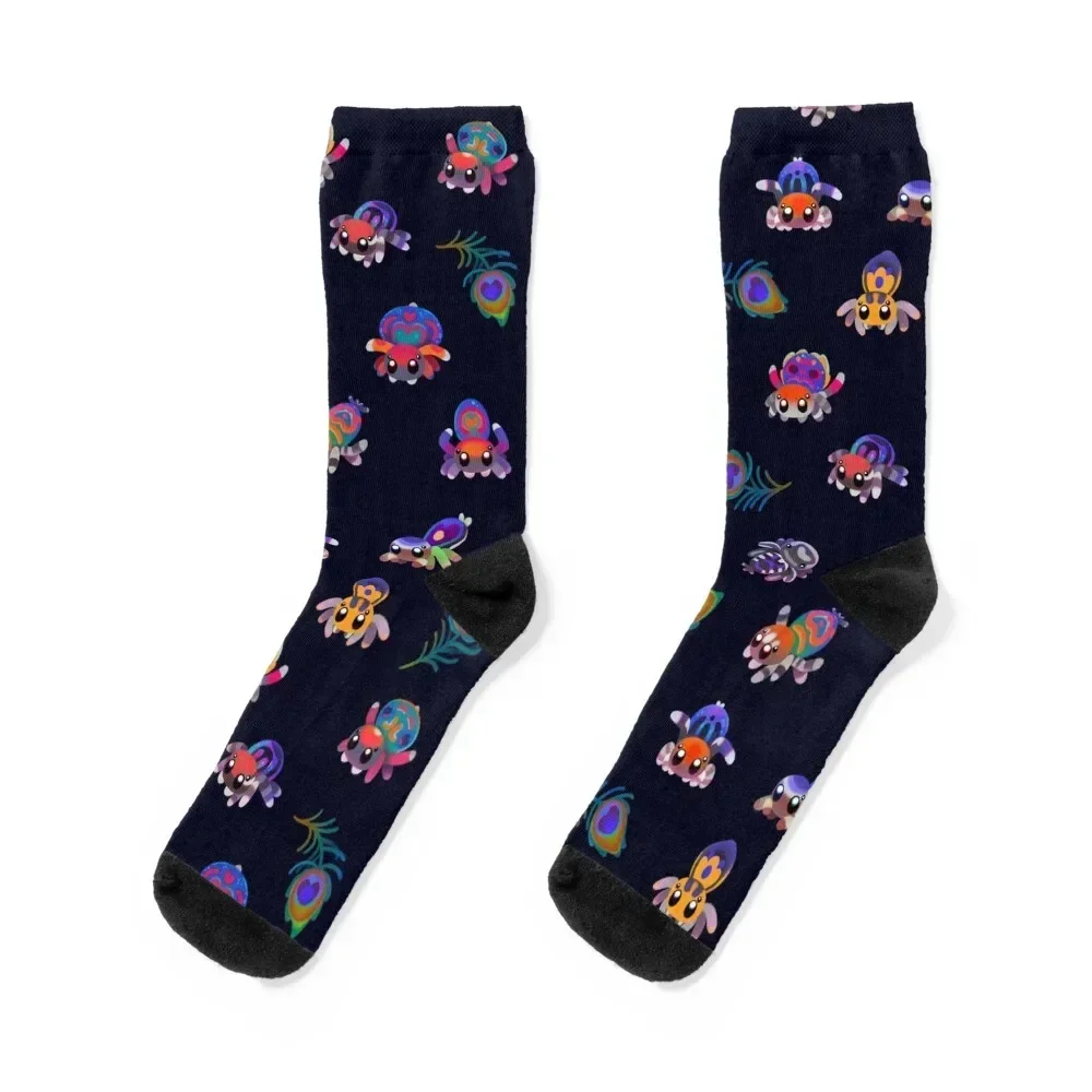 

Peacock spider Socks winter gifts christmass gift heated funny sock Man Socks Women's