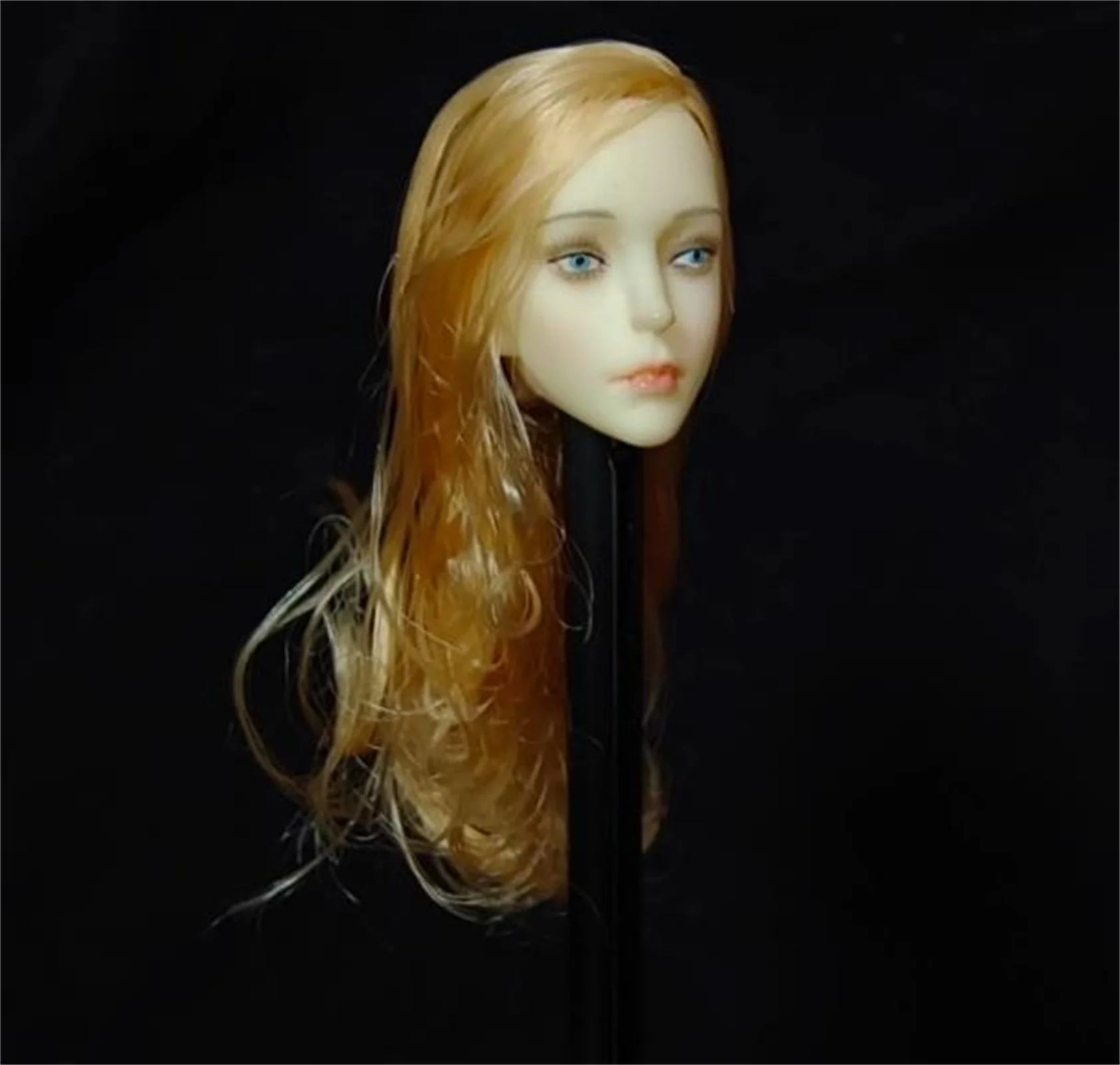 

1/6 Scale Female Head Sculpture SoldierEuropean and American Doll Girl Expression For 12 inch Phicen Tbleague figure Toys