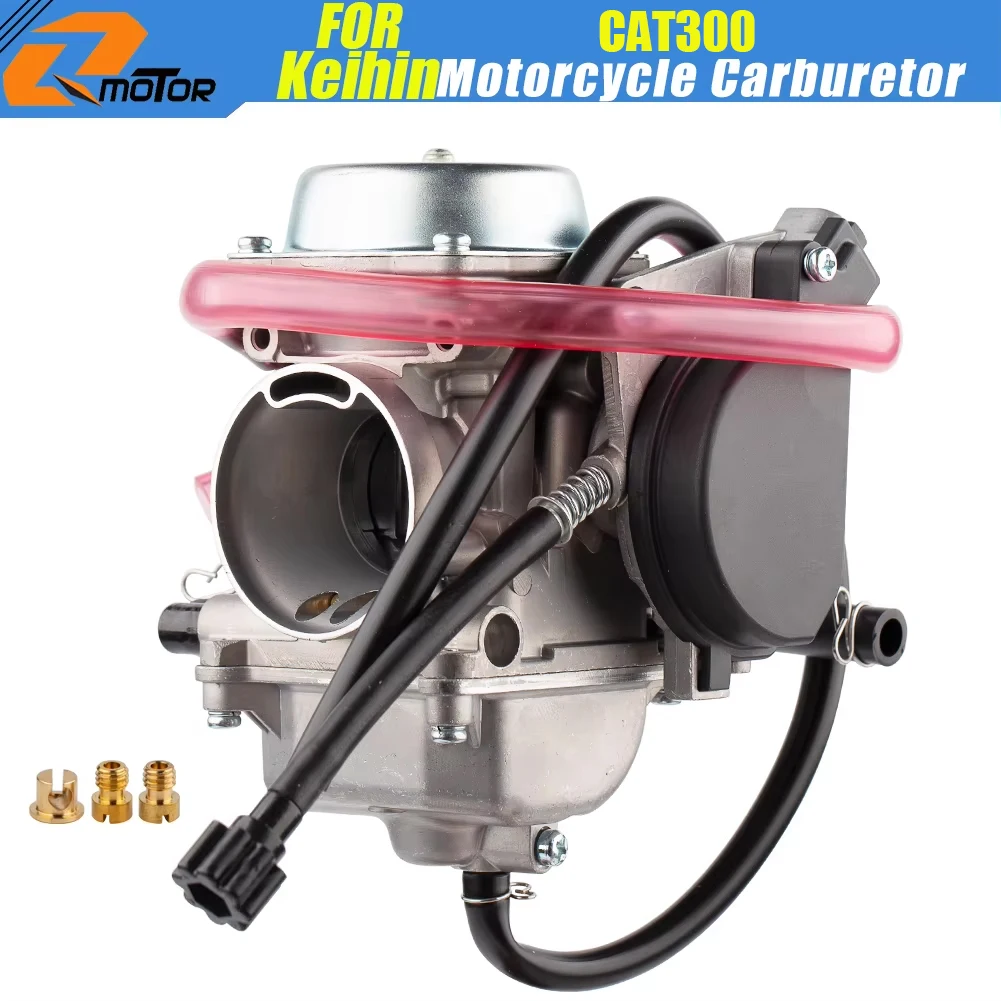 

Карбюратор CAT300 для Keihin Carb для Arctic Cat 250 2002-2005 Cat 300 2001-2005 DVX UTILUTY ALTERRA 08-22 300cc ATV UTV