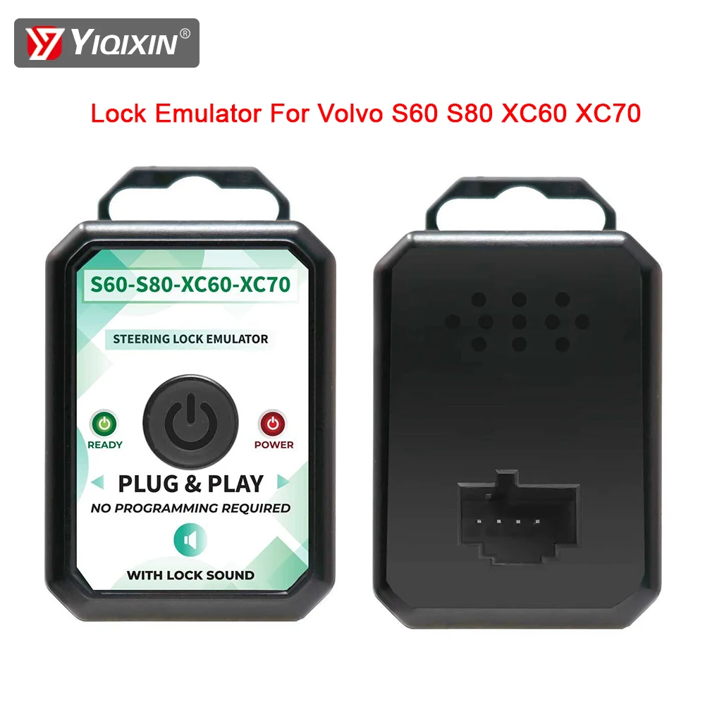 

Для Volvo S60 S80 XC60 XC70 симулятор блокировки рулевого управления, совместимый с P31202262/P30776153/P31202090 Plug and Play со звуком