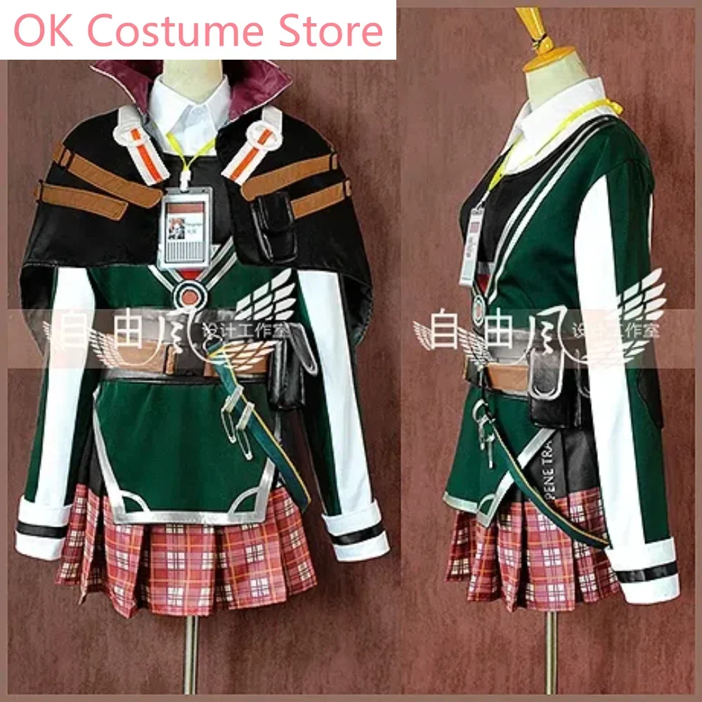 

[Customized] Anime Arknights Bagpipe Vanguard RHODES ISLAND Game Suit Uniform Cosplay Costume Halloween Outfit Women