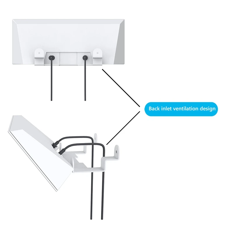 Support d'étagère murale de routeur pour StarexhausIsabel 3, montage mural en métal, routeur peu encombrant et kit de montage d'alimentation