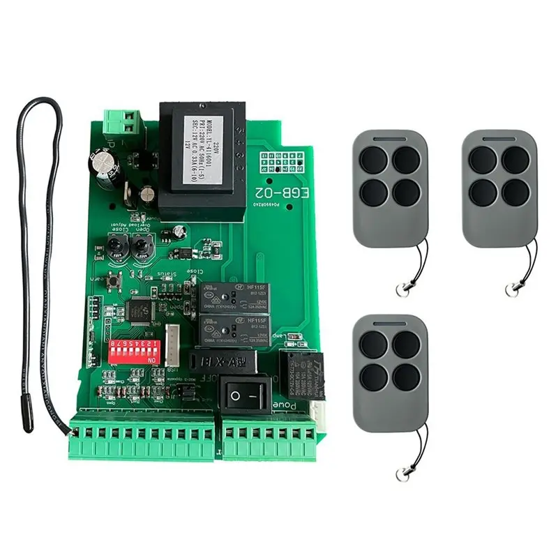 

Y01A Remote Control Compatible For Automatic Sliding Gate Opener AC110V Gate Motor Control Board Universal