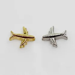 100pcs/lot Mix Color Golden&Silver Plane Living Glass Memory Lockets Floating Charms DIY Jewelry Accessories