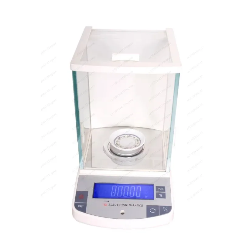 JA2003A Analytical Balance 100g/200g x 0.0001g, Laboratory Precision Scale 1mg/0.1mg, Digital Jewelry Scale for Lab Gold Powder