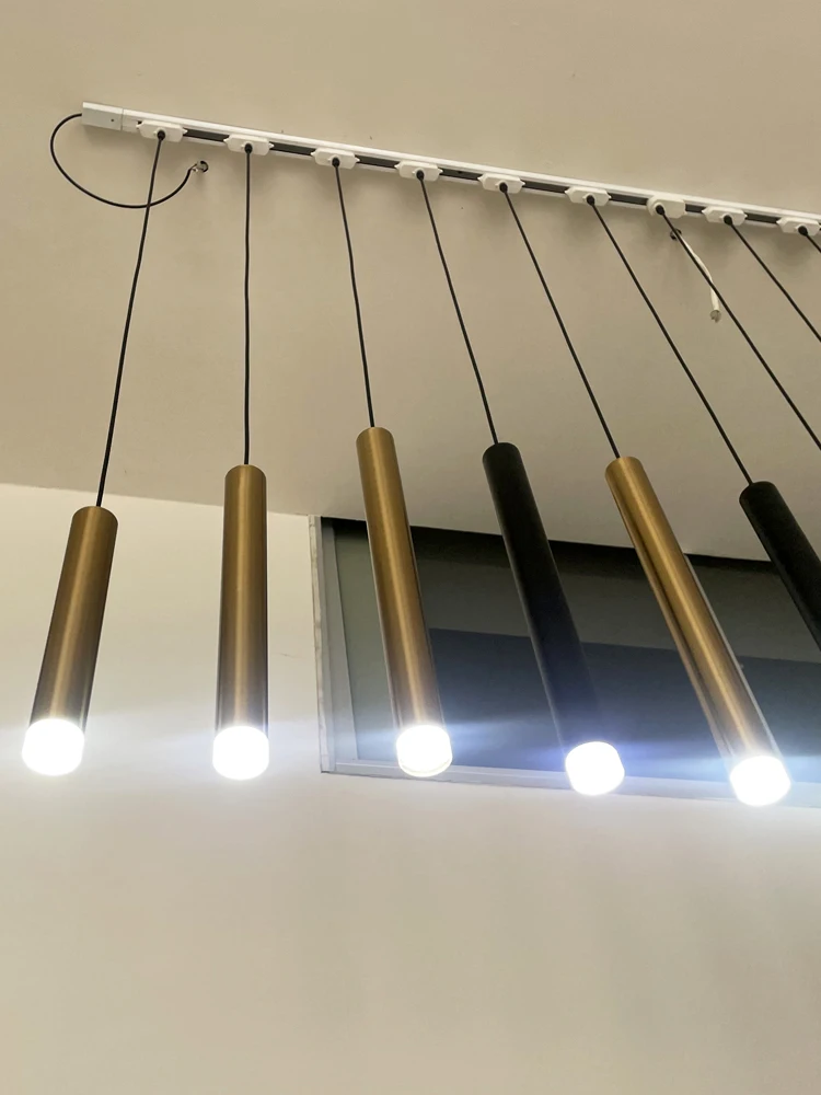 أنبوب معدني مجوف بخيط أنثى Dia32mm، أنبوب أسنان داخلي برؤوس مزدوجة باللون الأسود لملحقات الإضاءة #6