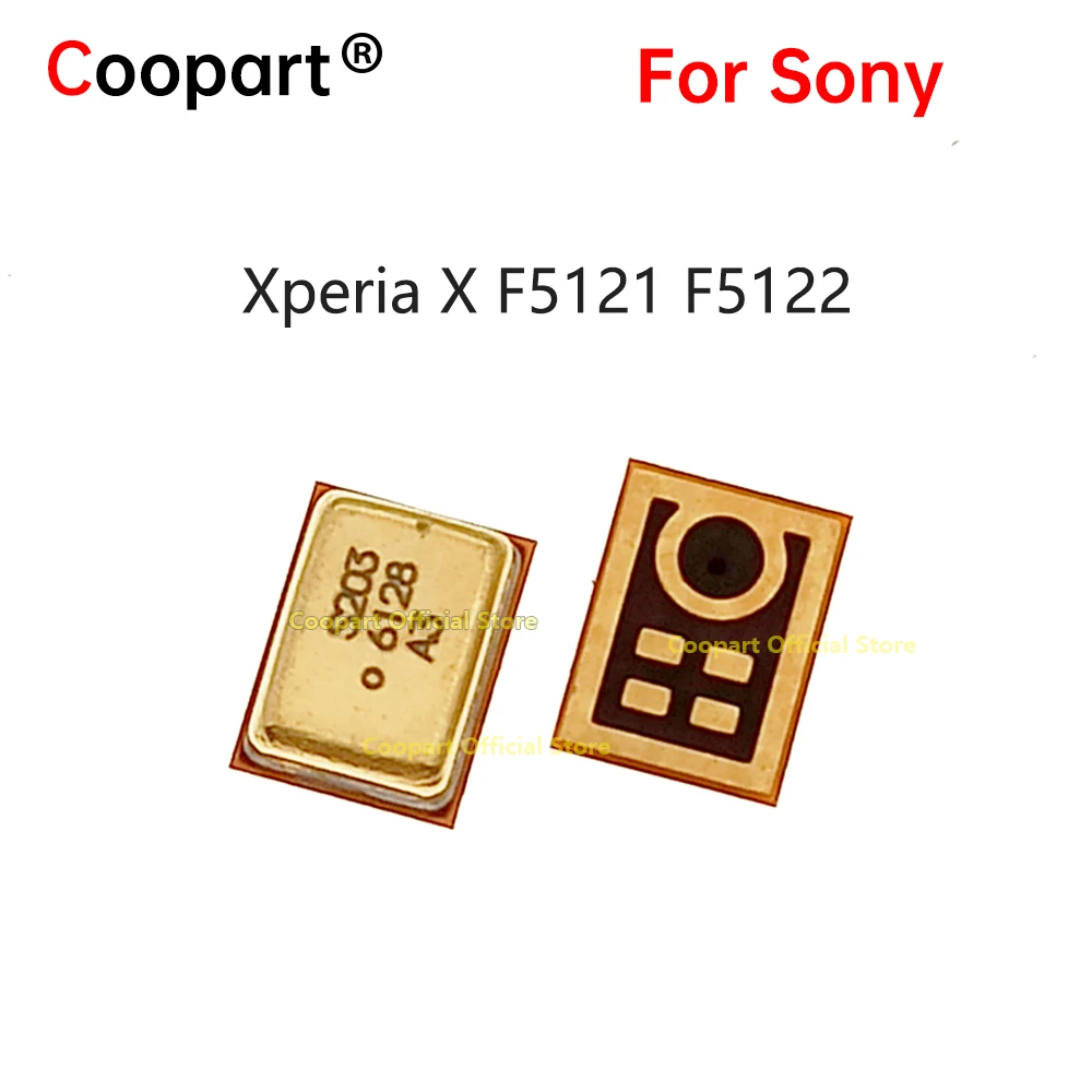 2-100pcs Coopart New Mic Speaker Receiver inner Microphone For SONY Xperia X F5121 F5122