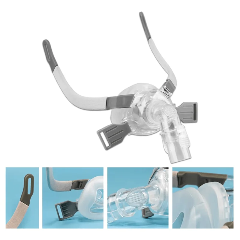 

Маска для сна против храпа ABKW-полного лица для сна, апноэ во сне, храпа, регулируемый головной убор, маска для сна, силиконовая