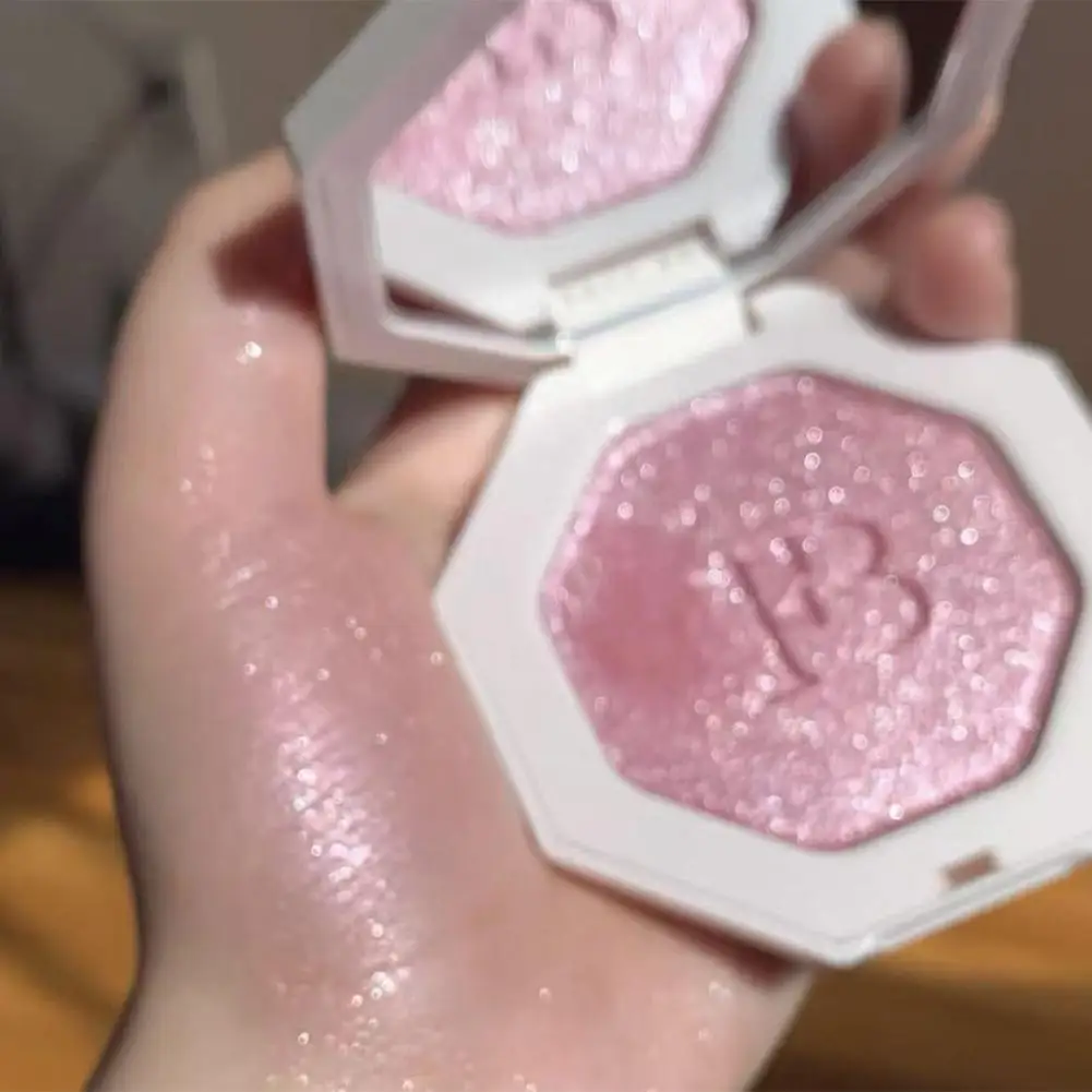 Original coreano brillante mate alto brillo reparación polvo Fenty belleza TROPHY WIFE WATTABRT nacarado brillo resaltador en polvo