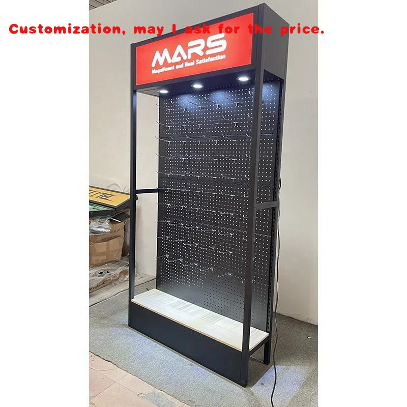 custom.Factory Direct Sale Mobile Phone Accessories Display Cabinet Custom Display Stand Data Display Rack