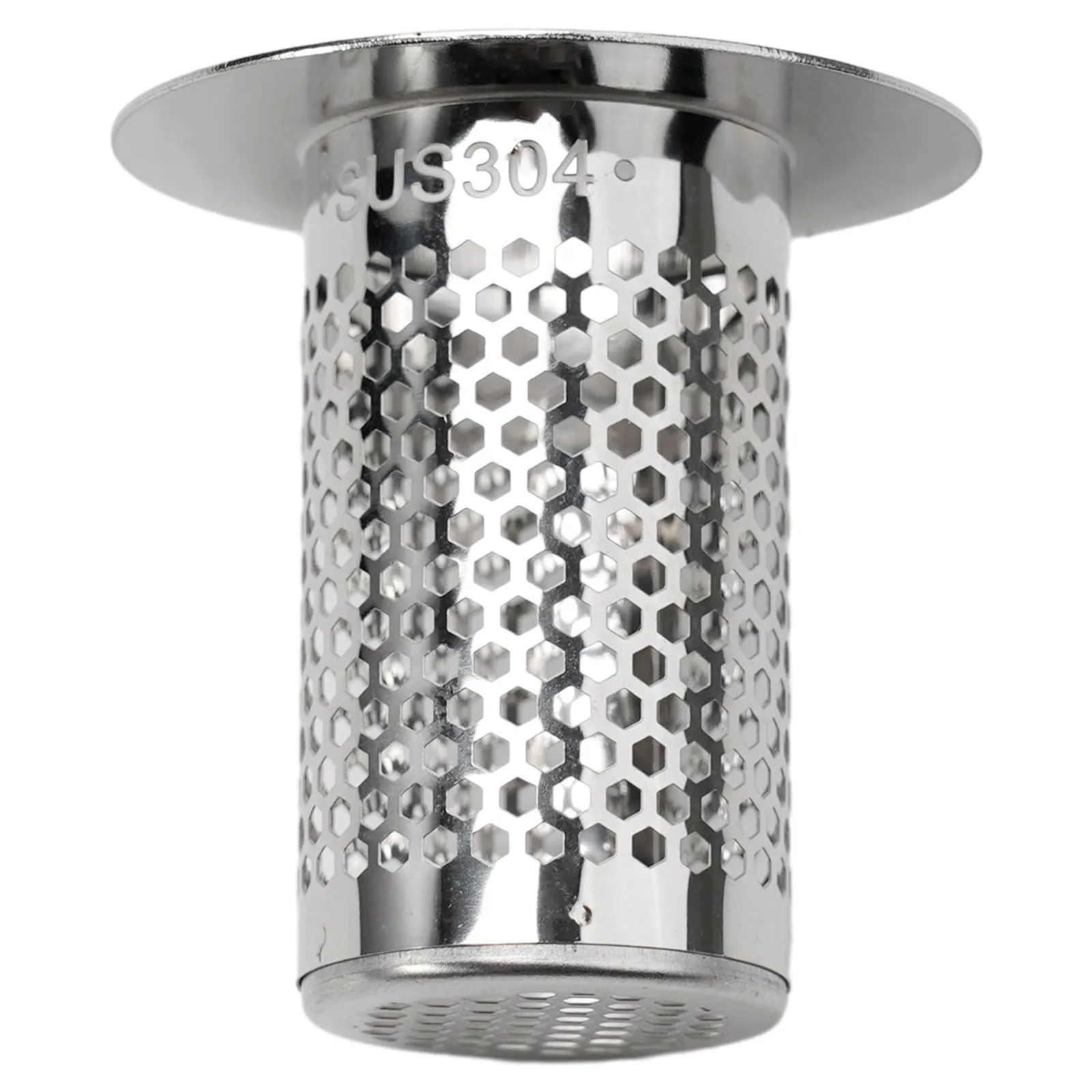 Premium Material Fine Mesh Filter and Smooth Edge Design High Quality Stainless Steel Drain Strainer for Bathroom and Kitchen
