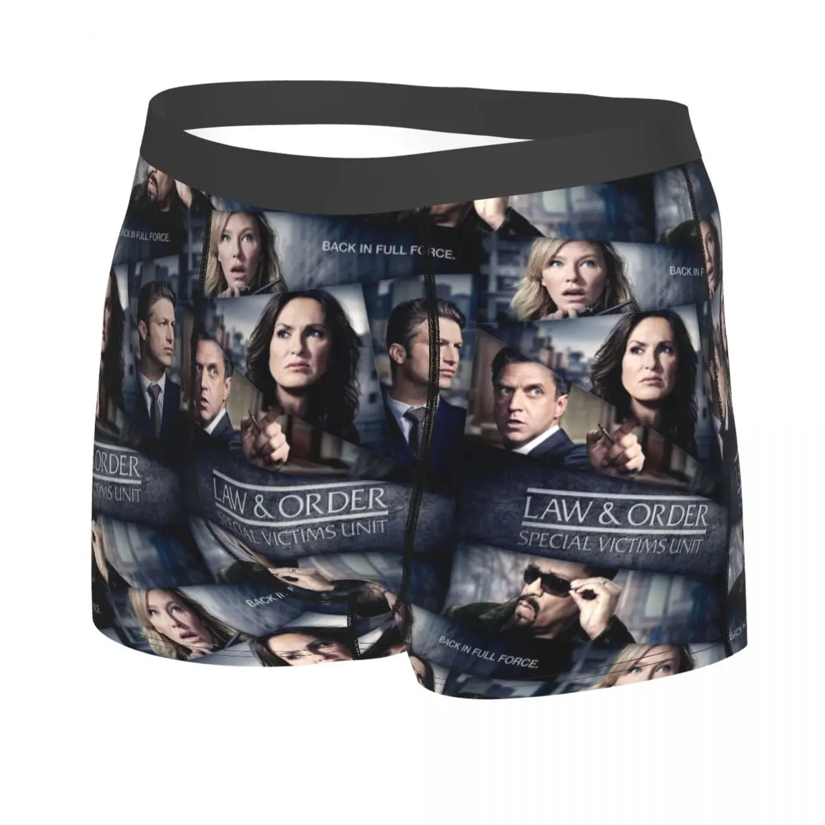 الملاكم السروال السراويل SVU الظهر في كامل القوة سراويل الرجال ملابس داخلية جيدة التهوية ل أوم رجل صديقها هدية